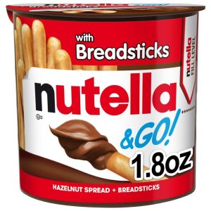 Nutella & GO! Hazelnut and Cocoa Spread with Breadsticks Snack Pack