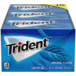 Trident Original Flavor Sugar Free Gum