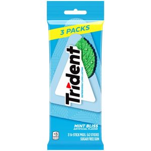 Trident Mint Bliss Sugar Free Gum, 14 CT