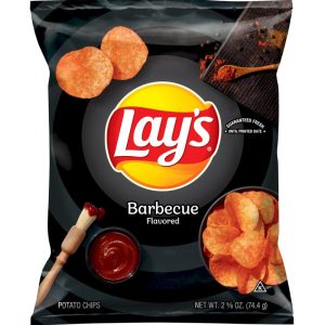 Lay’s Barbecue Flavored Potato Chips Snack Chips, 1 oz Bag
