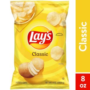 Lay's Classic Potato Chips Snack Chips, 1 oz Bag