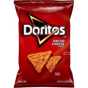 Doritos Tortilla Chips, Nacho Cheese, 1 oz Bag