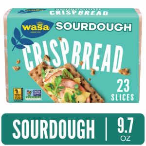 Wasa Sourdough Wholesome Oven-Baked Non-GMO Crispbread Crackers