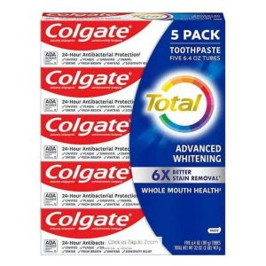 Colgate Total SF Advanced Whitening Toothpaste, 6.4 Ounce