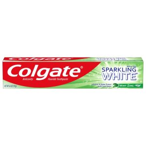 Colgate Sparkling White Whitening Toothpaste - Mint Zing - 8oz