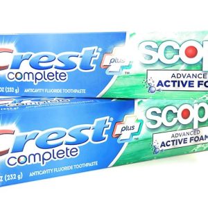 Crest Complete Plus Scope Advanced Active Foam Toothpaste  8.2 Oz