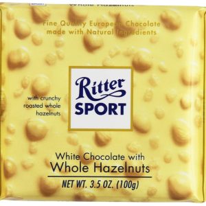 White Chocolate with Whole Hazelnuts