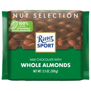 Ritter Sport Milk Chocolate with Whole Almonds