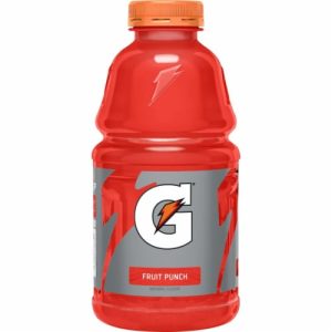Gatorade Thirst Quencher Red Fruit Punch Electrolyte Enhanced Sports Drink