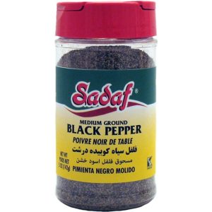 Sadaf Medium Black Ground Pepper
