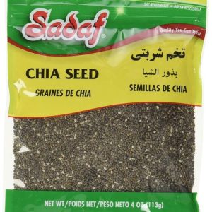 Tokhme Sharbati (Chia Seeds) - 4oz (Pack of 1)