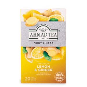 Ahmad Tea Lemon and Ginger 20s
