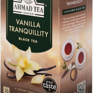 Ahmad Tea Vanilla Tranquility Black Tea (Pack of 3)