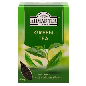 Ahmad Tea Green Loose Leaf Tea in Paper Carton