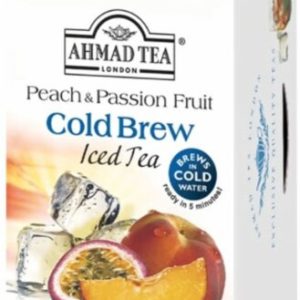 Ahmad Tea Peach and Passionfruit Iced Black Tea Cold Brew
