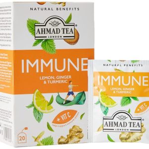Ahmad Tea 752034 Natural Benefits Immune Tea - 20 Bags