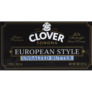 Clover Sonoma Unsalted Butter - 16oz/4ct Sticks