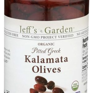Jeff's Naturals Organic Pitted Greek Kalamata Olives
