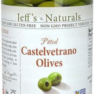 Jeff's Naturals Pitted Castelvetrano Olives