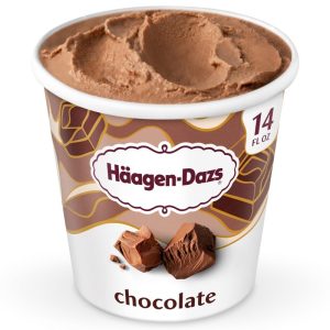 Haagen Dazs Chocolate Gluten Free Ice Cream Cup