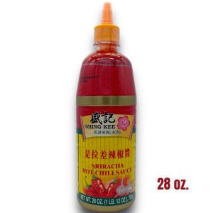 Shing Kee Sriracha Hot Chili Sauce - 17 Ounces (482 Grams) Bottle