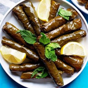 FRESH DOLMA (GRAPE LEAVES ) HOME MADE