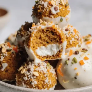 Sweet carrot bombs