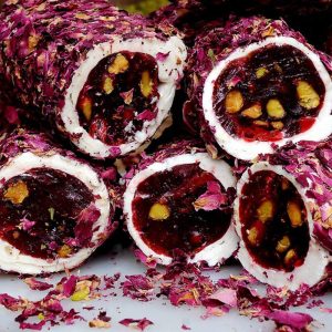 Turkish delight Pom w rose pedal KOLI