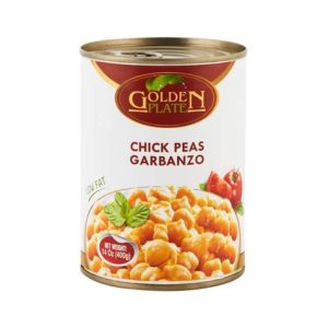 (Price/Case)Golden Plate 2034 Chickpeas (Garbanzo) 24/400G E.O.
