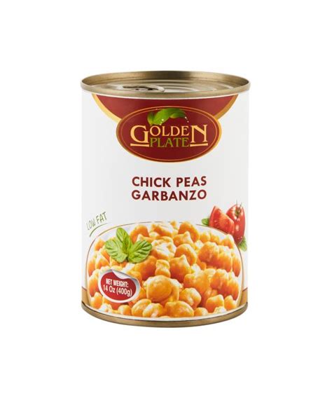 (Price/Case)Golden Plate 2034 Chickpeas (Garbanzo) 24/400G E.O.