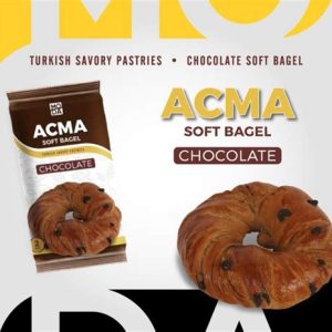Chocolate soft bagel
