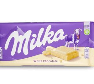 Milka white chocolate