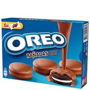 Galletas De Chocolate Rellenas De Crema Bañadas