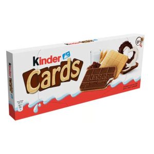 Kinder - Cards 10 Biscuits, 128g (4.6oz)