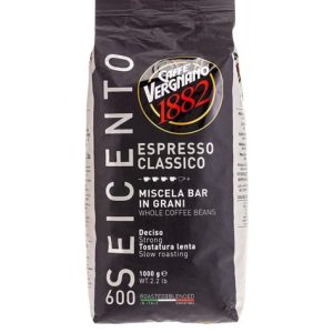 Caffe Vergnano Espresso Classico 600 Whole Beans Coffee