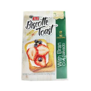 Biscotte Toast with Bran Con Salvado