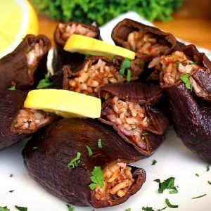 Kuru patlıcan dolma Frozen