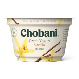 Yogurt, Greek, Nonfat, Vanilla