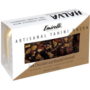 Dark Chocolate & Roasted Almonds Artisanal Tahini Halva