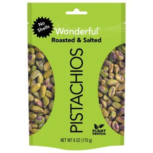 Roasted and salted pistachio