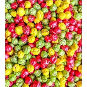 Colored chickpeas