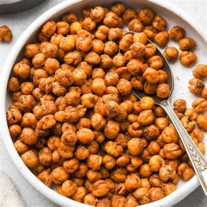 Crispy chickpeas