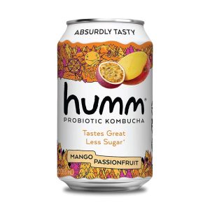 Kombucha, Probiotic, Mango Passionfruit