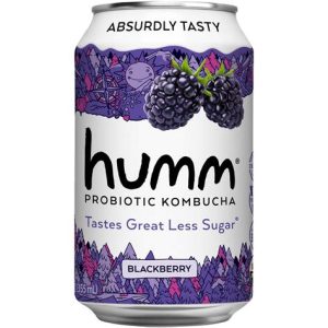 Humm Kombucha Blackberry Probiotic Kombucha