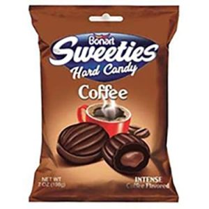 Bonart Sweeties Coffee Hard Candy Center Filled 750gr Tube Box Halal