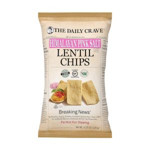 The Daily Crave Himalayan Pink Salt Lentil Chips
