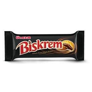 Ulker Biskrem Duo Biscuits Cookies with Cocoa Cream Filling 100g/3.52oz - (Pack of 18)