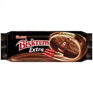 Ulker Biskrem Extra Chocolate Cream Filled 6.5 Oz (184 Gr)