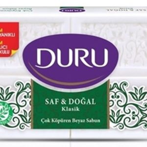 Duru Pure and Natural Bath Soap 5.29oz X 4 Pieces
