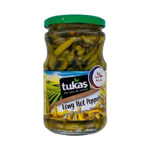 Tukas Long Hot Peppers - 1.5 Lb